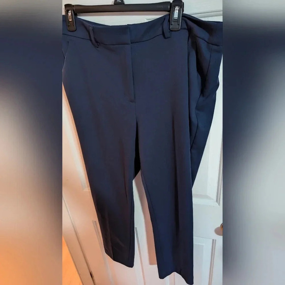 Simply Vera Vera Wang Women's High-Waist Skinny Ankle Pants Blue Beauty Sz14 EUC - Picture 4 of 14
